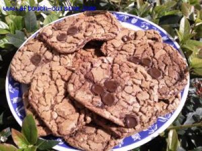 Recette Cookies au chocolat