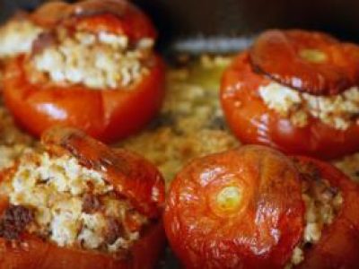 Recette Coques de tomates gratinées