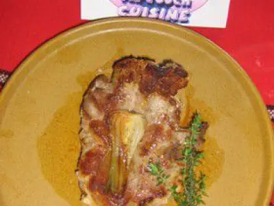 Recette Côte de Porc poêlée