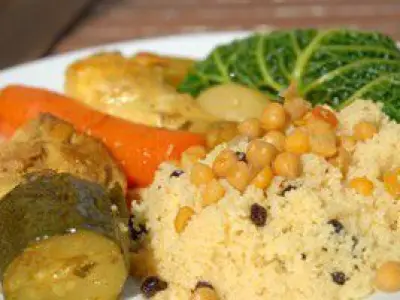 Recette Couscous aux sept légumes