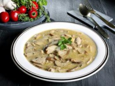 Recette Crème de cèpes