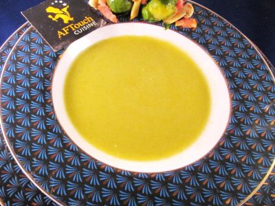 Recette Crème de choux de bruxelles