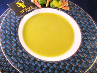 Recette Crème de choux de bruxelles