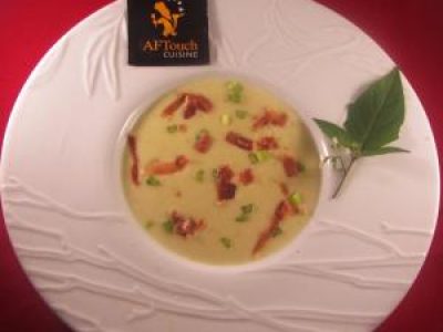 Recette Crème d'orties blanches et haricots de soissons