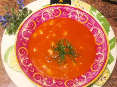 Recette Crème glacée de tomates et basilic thaï