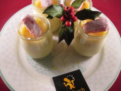 Recette Crème prise vanille et confiture