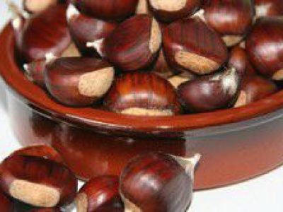 Recette Crémée de châtaignes et cèpes