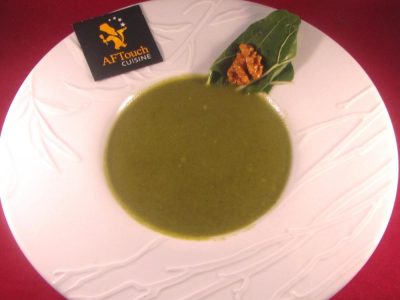 Recette Crème de feuilles de blettes à la grenobloise