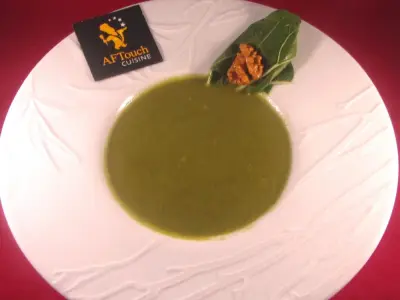 Recette Crème de feuilles de blettes à la grenobloise