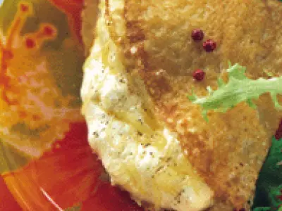 Recette Crêpes soufflées à l'émmental