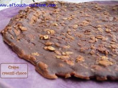 Recette Crêpes crousti-choco