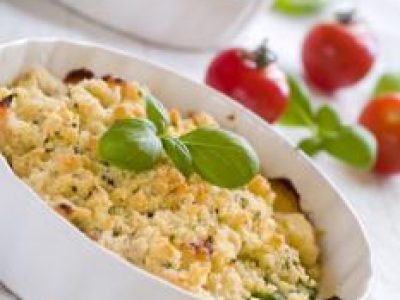 Recette Crumble Tomates-Chèvre
