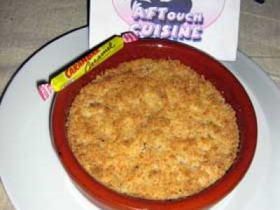 Recette Crumble aux pommes