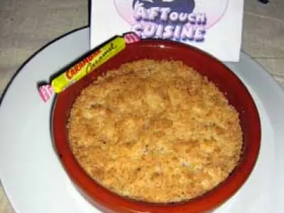 Recette Crumble aux pommes