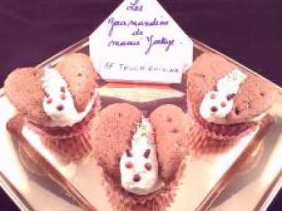Recette Cupcakes papillons au chocolat.