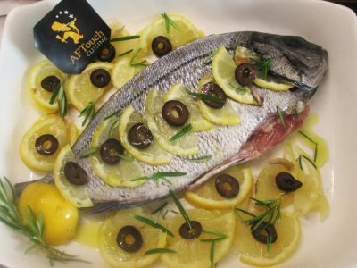 Recette Daurade de petits bateaux a la mentonnaise