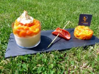 Recette Délice aux deux poivrons