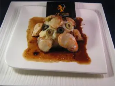 Recette Dôme de saint-jacques poêlées