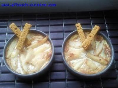 Recette Douceurs de poires au pain d'épice