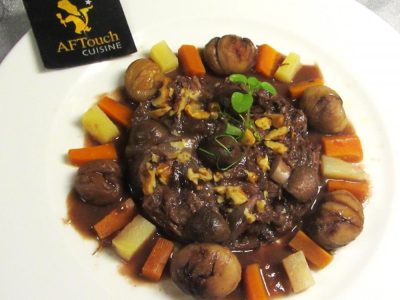 Recette Effeuillé de sanglier a la cadurcienne