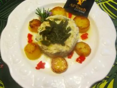 Recette Effiloché de raie a la charentaise