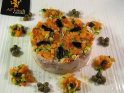 Recette Effilochée de raie bouclée de petit bateau