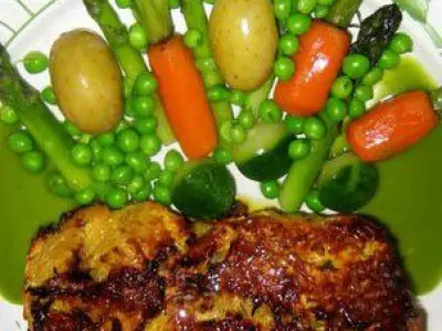 Recette Epaule d'agneau coque cheveux d'ange