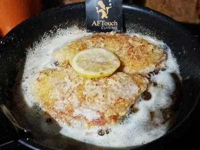 Recette Escalope de veau fermier a la cantalou
