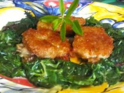 Recette Escalopes de rognons blancs a la milanaise