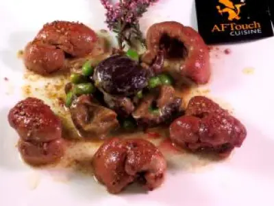 Recette Escalopes de rognons de veau facile