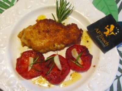 Recette Escalopines de thon blanc de ligne traitées en parmesane