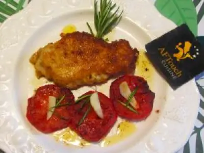 Recette Escalopines de thon blanc de ligne traitées en parmesane