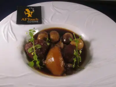 Recette Etuvée de porc a la chinoise