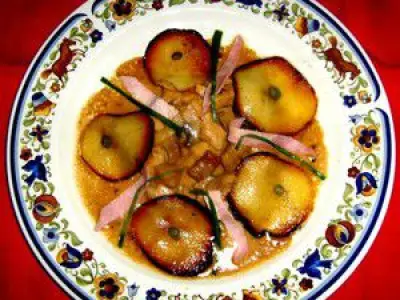 Recette Etuvée de veau en crème de Muscat