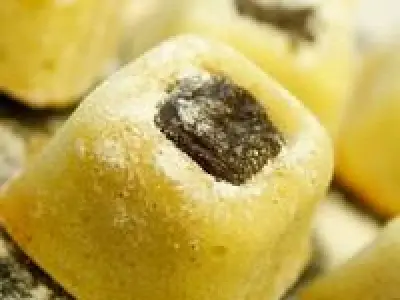 Recette Financier vanille chocolat