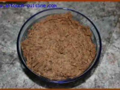 Recette Fausse Purée de châtaignes