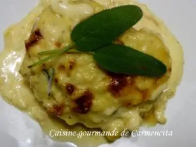 Recette Fenouils farcis sauce au reblochon