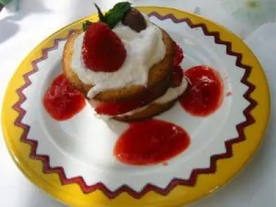 Recette Feuillants aux fraises de Verlinghem