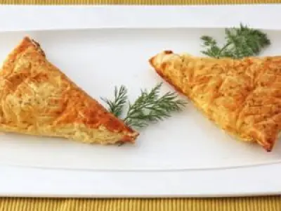 Recette Feuilleté de St Jacques à la fondue de poireaux