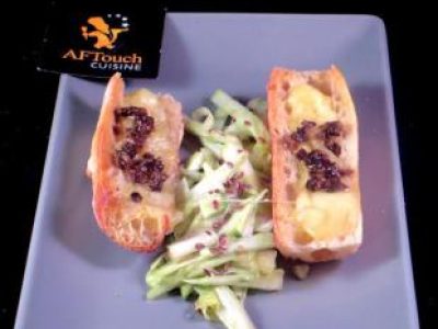 Recette Ficelle rôtie de Comté et brisures de truffes