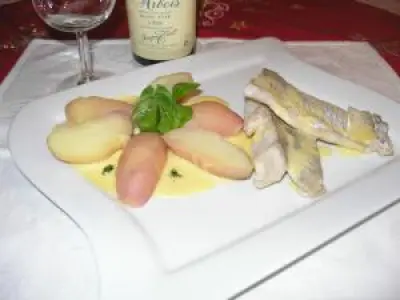 Recette Filet de colin sauce moutarde