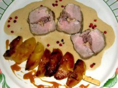 Recette Filet de porc farci