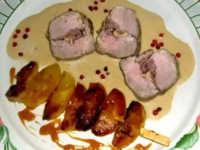 Recette Filet de porc farci