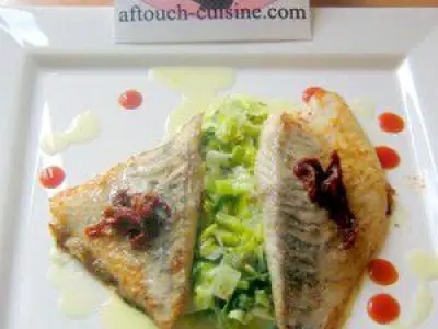 Recette Filets de Turbotin poêlés