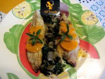 Recette Filets de carrelet poêlés corsica