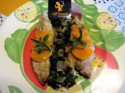 Recette Filets de carrelet poêlés corsica