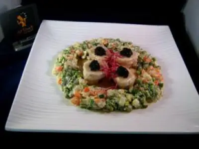 Recette Filets de soles glacés à la Néva