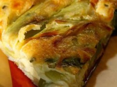Recette Flamiche poireaux coco