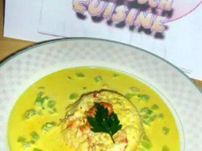 Recette Flan aux écrevisses