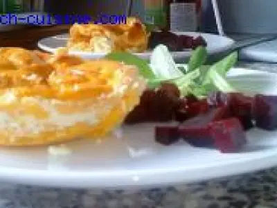 Recette Flan de carottes et chèvre frais